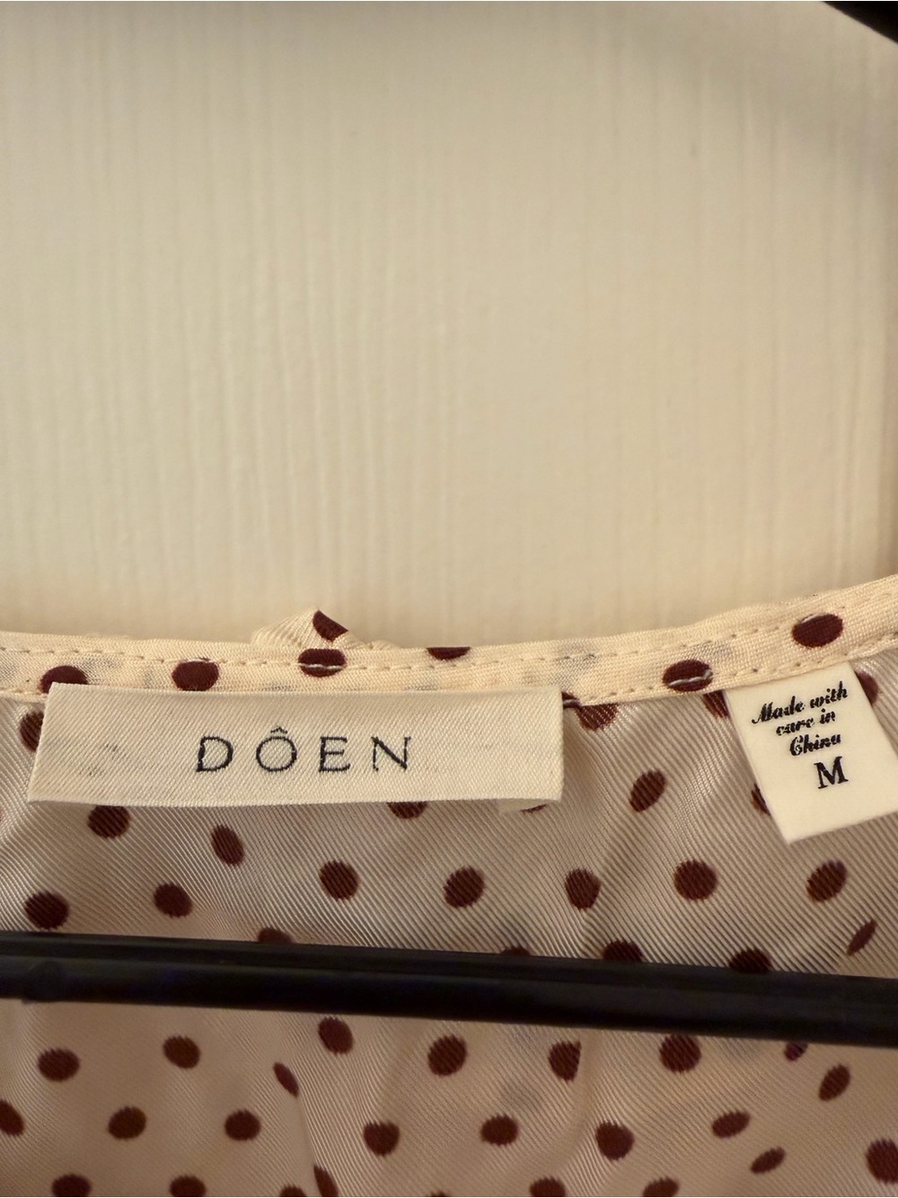 Doen Emerence Dress in Crème Portia Dot - Picture 7 of 10